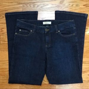 Michael Kors Flare Leg Dark Wash Jeans Size 8 P
